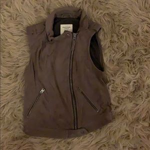 Abercrombie & Fitch Size XS Brown/Tan Vest